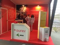 Sweet Ideas realiza la produccin, el montaje grfico y la coordinacin del stand de DUFRY en el Mutua Madrid Open