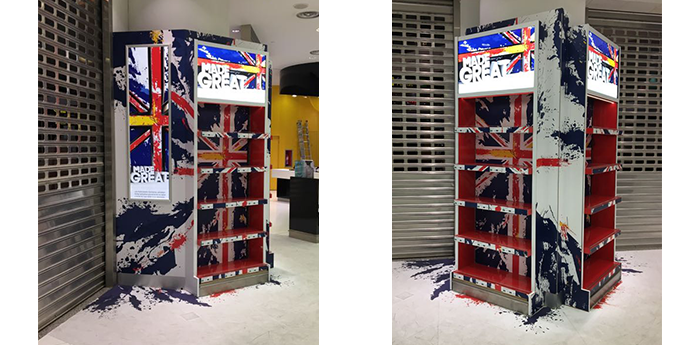 Campaa Tabaco en la columna de Mlaga