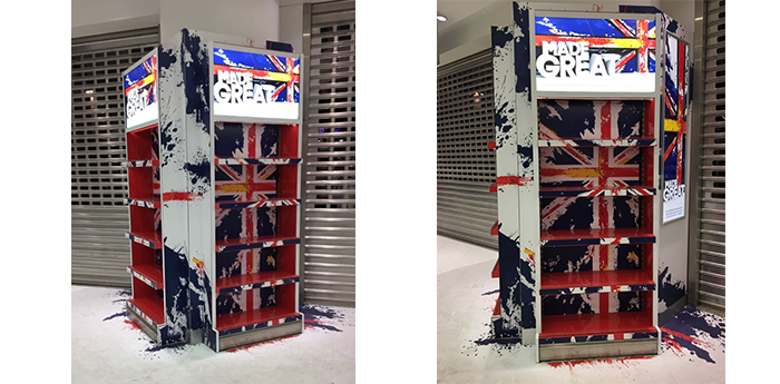Campaa Tabaco en la columna de Mlaga
