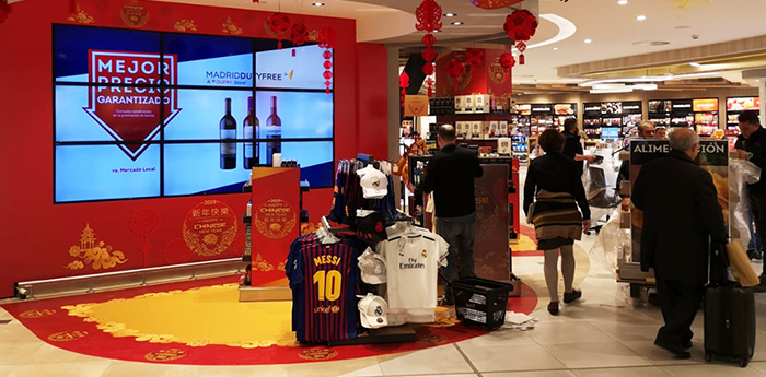 Especial Año Nuevo Chino en tiendas WDF del aeropuerto de Madrid y Barcelona