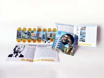 Folletos comerciales para el Departamento de Ventas