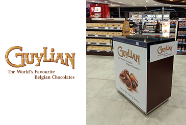 Guylian personalizacin Tasting bar en Madrid T4