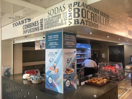 Restyling espacios comerciales en diferentes Ferries de Balearia