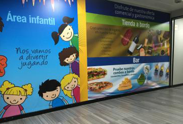 Restyling espacios comerciales en diferentes Ferries de Balearia
